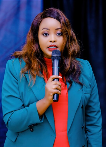 Dr. Bahati Hilda Sabiti speaking